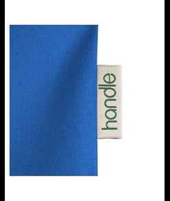 Shopper in cotone organico 140 g/m2, manici lunghi Handle