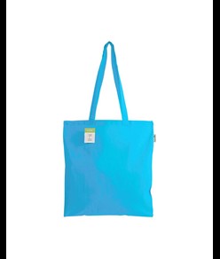 Shopper in cotone organico 140 g/m2, manici lunghi Handle