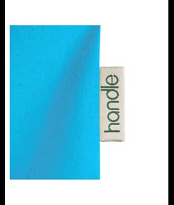Shopper in cotone organico 140 g/m2, manici lunghi Handle