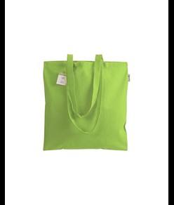 Shopper in cotone organico 140 g/m2, manici lunghi Handle