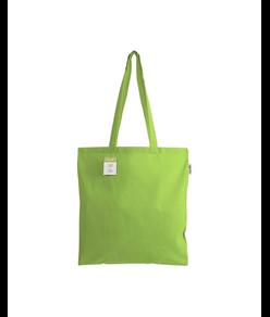 Shopper in cotone organico 140 g/m2, manici lunghi Handle