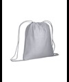 Zainetto in cotone 95 g/m2 con chiusura a strozzoZainetto in cotone con angoli rinforzati Handle