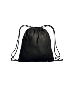 Zainetto in cotone 95 g/m2 con chiusura a strozzoZainetto in cotone con angoli rinforzati Handle Zainetto in cotone 95 g/m2 con chiusura a strozzoZainetto in cotone con angoli rinforzati Handle