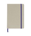 Quaderno in poliestere effetto canvas con elastico colorato, fogli a righe (80 pag.)