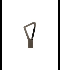 Chiavetta USB 4 Gb in metallo con moschettone. Possibilità di import su richiesta