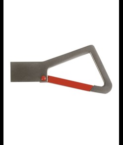 Chiavetta USB 4 Gb in metallo con moschettone. Possibilità di import su richiesta