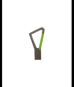 Chiavetta USB 4 Gb in metallo con moschettone. Possibilità di import su richiesta