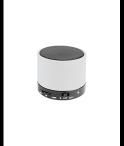 Mini altoparlante Bluetooth V 3.0 cilindrico in metallo con microfono