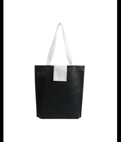 Shopper ripiegabile in TNT 80 g/m2 termosaldato, manici corti Handle