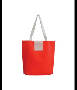 Shopper ripiegabile in TNT 80 g/m2 termosaldato, manici corti Handle