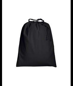 Sacchetto in cotone 120 g/m2 con chiusura a strozzo, 40 x 50 cm Handle