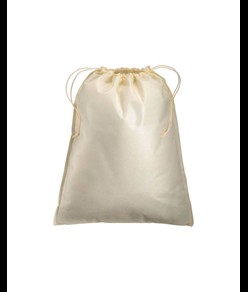 Sacchetto in TNT 80g/m2 con chiusura a strozzo, 40 x 50 cm Handle