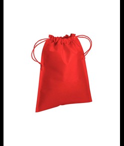 Sacchetto in TNT 80g/m2 con chiusura a strozzo, 25 x 30 cm Handle