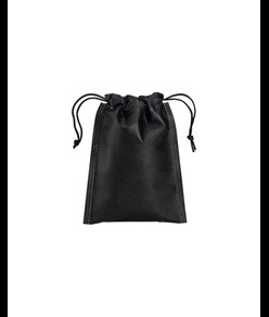 Sacchetto in TNT 80g/m2 con chiusura a strozzo, 15 x 20 cm Handle