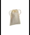 Sacchetto in TNT 80g/m2 con chiusura a strozzo, 15 x 20 cm Handle