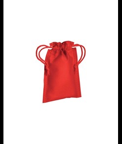 Sacchetto in TNT 80g/m2 con chiusura a strozzo, 10 x 14 cm Handle