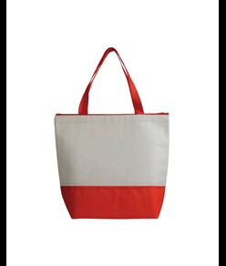 Borsa termica in TNT, interno argentato