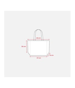 Shopper in TNT termosaldato con stampa tricolore, soffietto alla base e manici lunghi Handle Shopper in TNT termosaldato con stampa tricolore, soffietto alla base e manici lunghi Handle