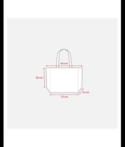 Shopper con soffietto alla base in TNT termosaldato, manici lunghi Handle