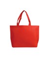 Shopper con soffietto alla base in TNT termosaldato, manici lunghi Handle Shopper con soffietto alla base in TNT termosaldato, manici lunghi Handle