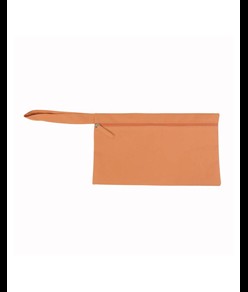 Porta documenti in poliestere con chiusura zip e pratica maniglia