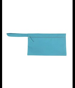 Porta documenti in poliestere con chiusura zip e pratica maniglia