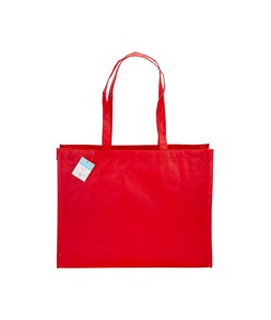 Shopper con soffietto in R-PET (plastica riciclata), manici lunghi Handle Shopper con soffietto in R-PET (plastica riciclata), manici lunghi Handle