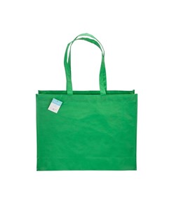 Shopper con soffietto in R-PET (plastica riciclata), manici lunghi Handle Shopper con soffietto in R-PET (plastica riciclata), manici lunghi Handle