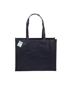 Shopper con soffietto in R-PET (plastica riciclata), manici lunghi Handle Shopper con soffietto in R-PET (plastica riciclata), manici lunghi Handle