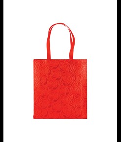 Shopper con soffietto in TNT termosaldato, manici 65 cm Handle