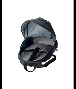 Zaino porta computer in dobby nylon con tre tasche