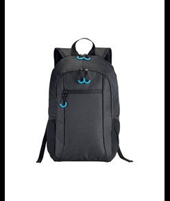 Zaino porta computer in dobby nylon con tre tasche