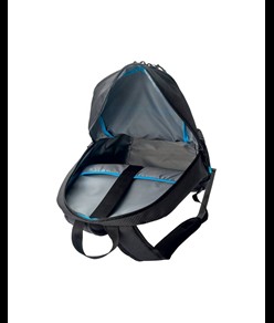 Zaino porta computer in dobby nylon con tre tasche