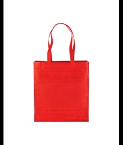 Shopper in TNT termosaldato con soffietto, manici 65 cm Handle