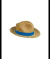 Cappello in paglia con fascia elastica 2,5 cm applicabile e personalizzabile