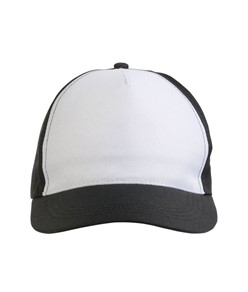 Cappellino in poliestere, 5 pannelli, regolazione a velcro Cappellino in poliestere, 5 pannelli, regolazione a velcro