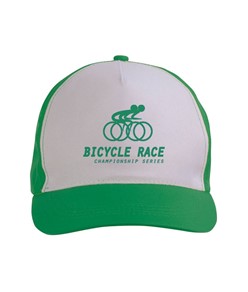 Cappellino in poliestere, 5 pannelli, regolazione a velcro Cappellino in poliestere, 5 pannelli, regolazione a velcro