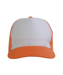 Cappellino in poliestere, 5 pannelli, regolazione a velcro Cappellino in poliestere, 5 pannelli, regolazione a velcro