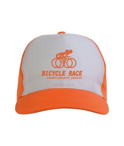 Cappellino in poliestere, 5 pannelli, regolazione a velcro Cappellino in poliestere, 5 pannelli, regolazione a velcro