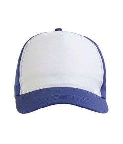 Cappellino in poliestere, 5 pannelli, regolazione a velcro Cappellino in poliestere, 5 pannelli, regolazione a velcro