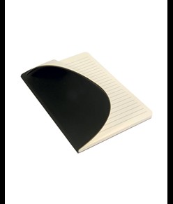 Quaderno in PU morbido, fogli a righe color avorio (64 pag.)