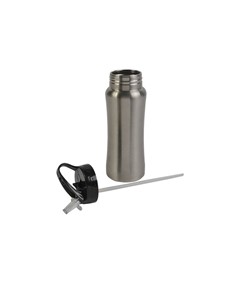 Bottiglia in acciaio inossedabile (600ml) con cannuccia estraibile Bottiglia in acciaio inossedabile (600ml) con cannuccia estraibile