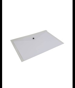 Busta portadocumenti in PP 150 con 1 tasca e chiusura a clip (A4)