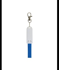 Nastro da collo con moschettone con funzione di cavo di ricarica con prese Micro-USB/Light