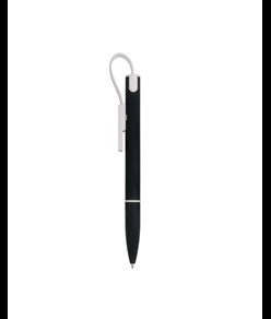 Penna twist in alluminio con clip che si trasforma in cavo di ricarica USB/Lightning/micro