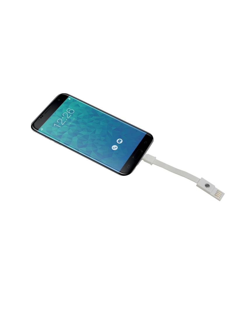 Penna twist in alluminio con clip che si trasforma in cavo di ricarica USB/Lightning/micro