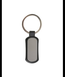 Portachiavi in alluminio satinato