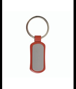 Portachiavi in alluminio satinato