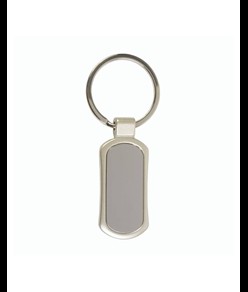 Portachiavi in alluminio satinato