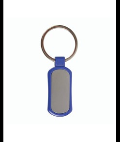 Portachiavi in alluminio satinato